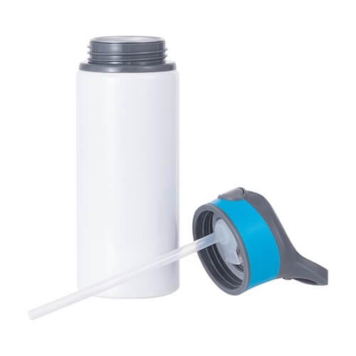eng_pl_Aluminum-water-bottle-650-ml-white-with-a-screw-cap-with-a-blue-insert-for-sublimation-5743_1