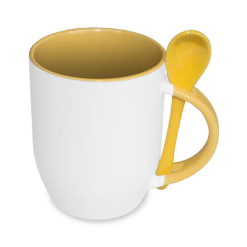 eng_pl_JS-Coating-mug-with-spoon-yellow-Sublimation-Thermal-Transfer-884_1