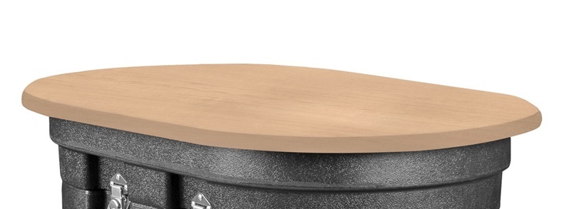 Korpusa galda virsma – koka krāsa