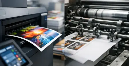 Digitālā druka vai ofsetdruka - ko izvēlēties
