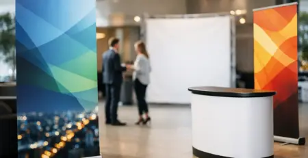 Reklāmas baneri uzņēmumiem un pasākumiem
